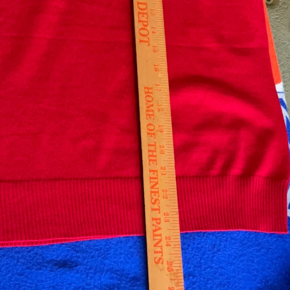 Cable & Gauge Sleeveless Turtleneck in Intense Red Size XL, NWT - Picture 11 of 13